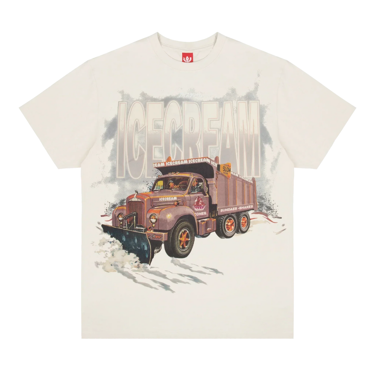 Icecream White Lines SS Tee