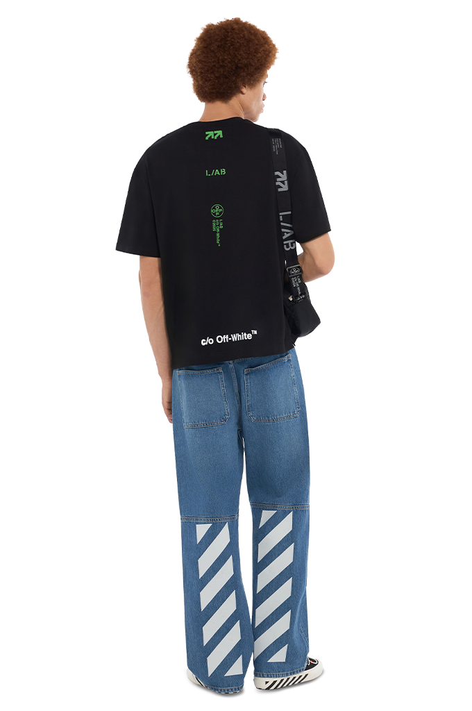 Off-White L/AB Off Stacked Tee