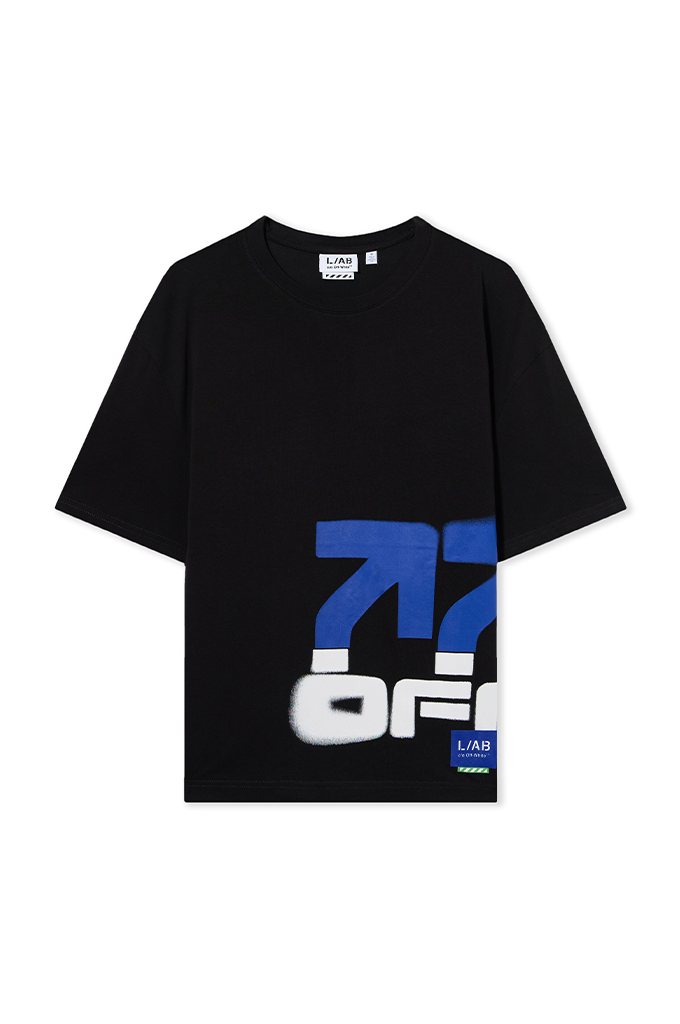 Off-White L/AB Off Stacked Tee