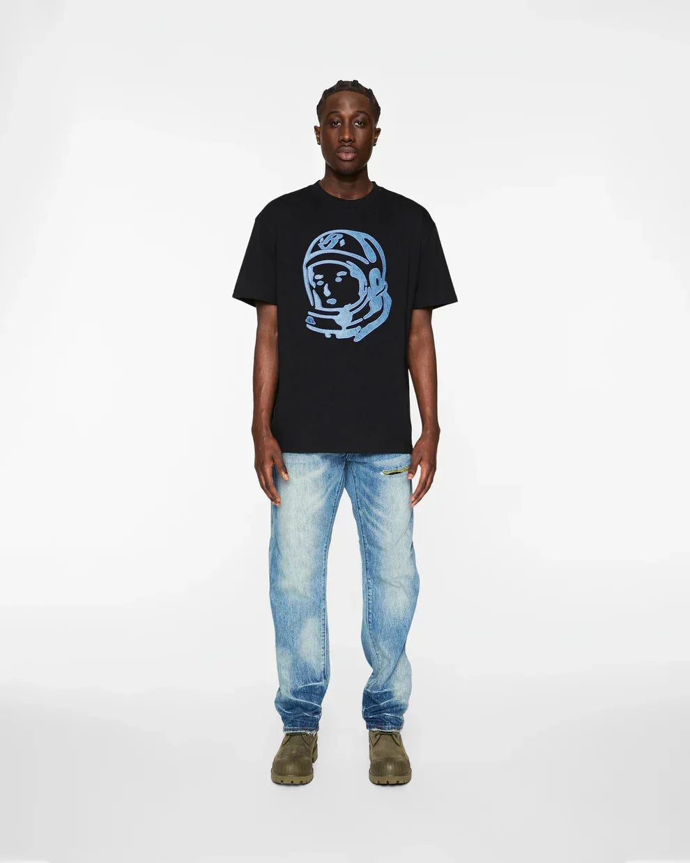 Billionaire Boys Club BB Denim Helmet SS Knit Tee