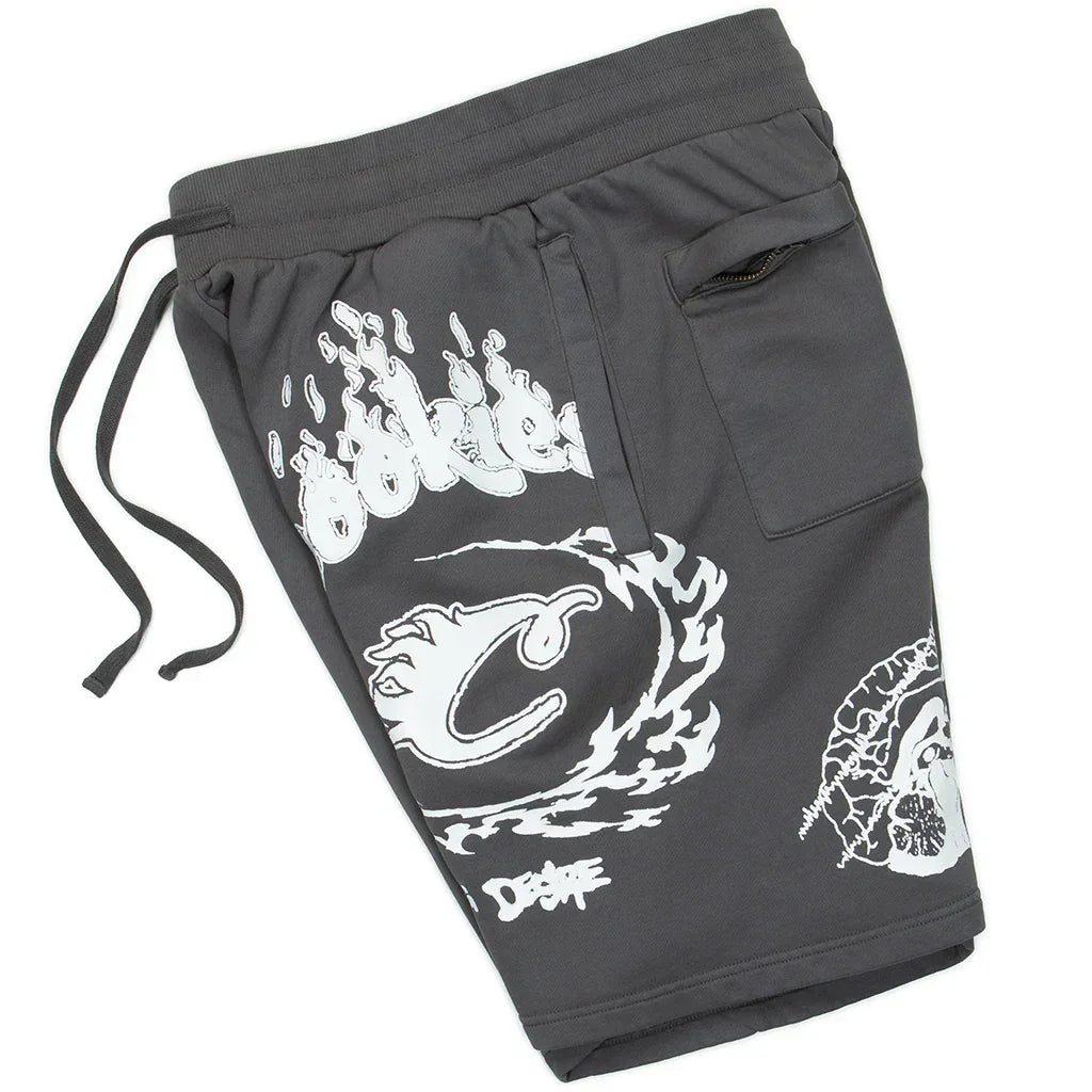 Cookies Slow Burn Pigment Dyed Sweatshorts