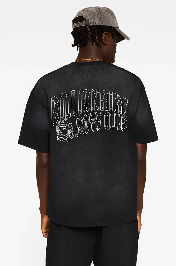Billionaire Boys Club BB Faded Helmet SS Knit Tee (Cropped)