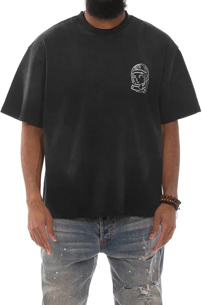 Billionaire Boys Club BB Faded Helmet SS Knit Tee (Cropped)