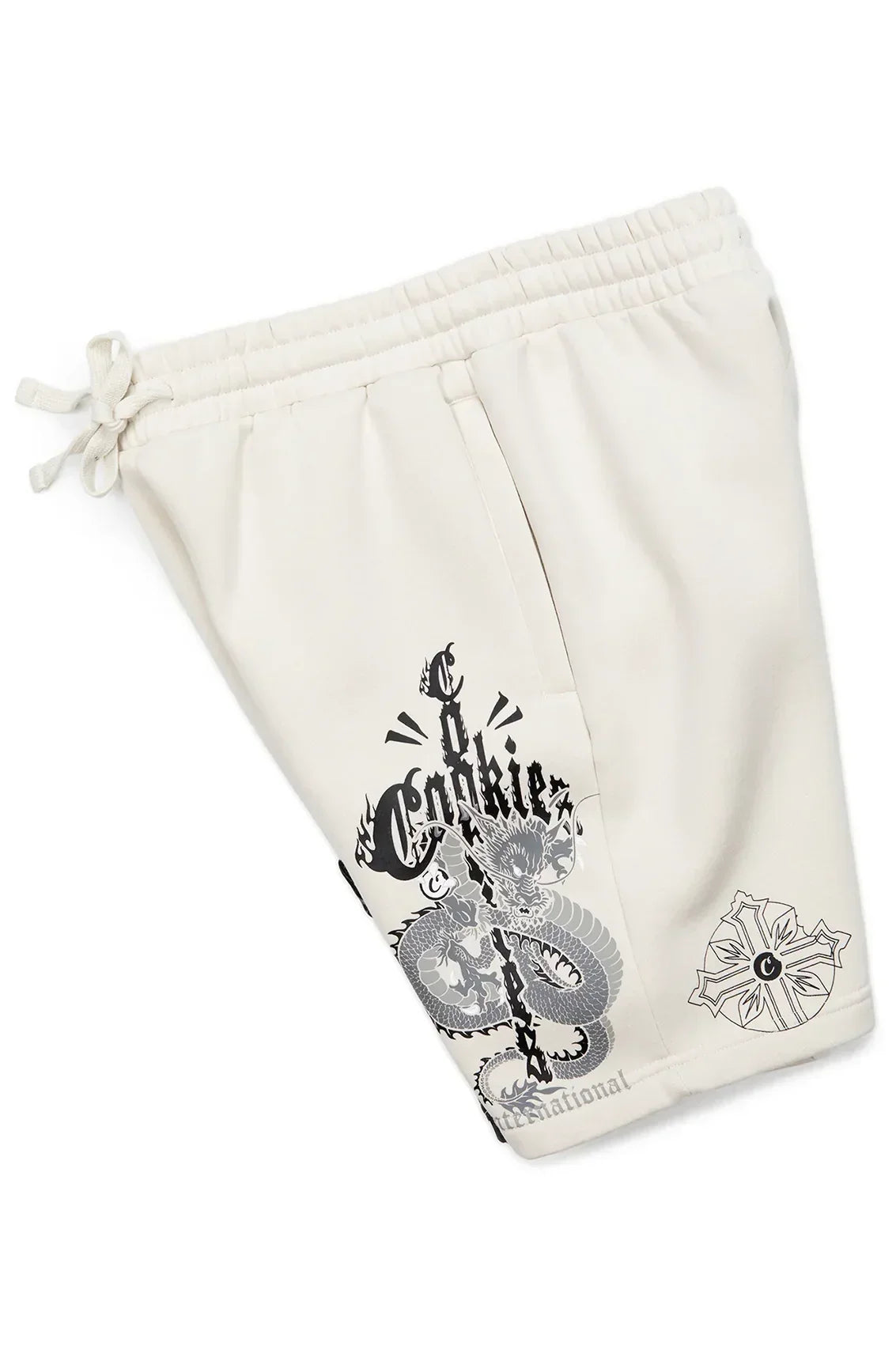 Cookies World On Fire Fleece Shorts