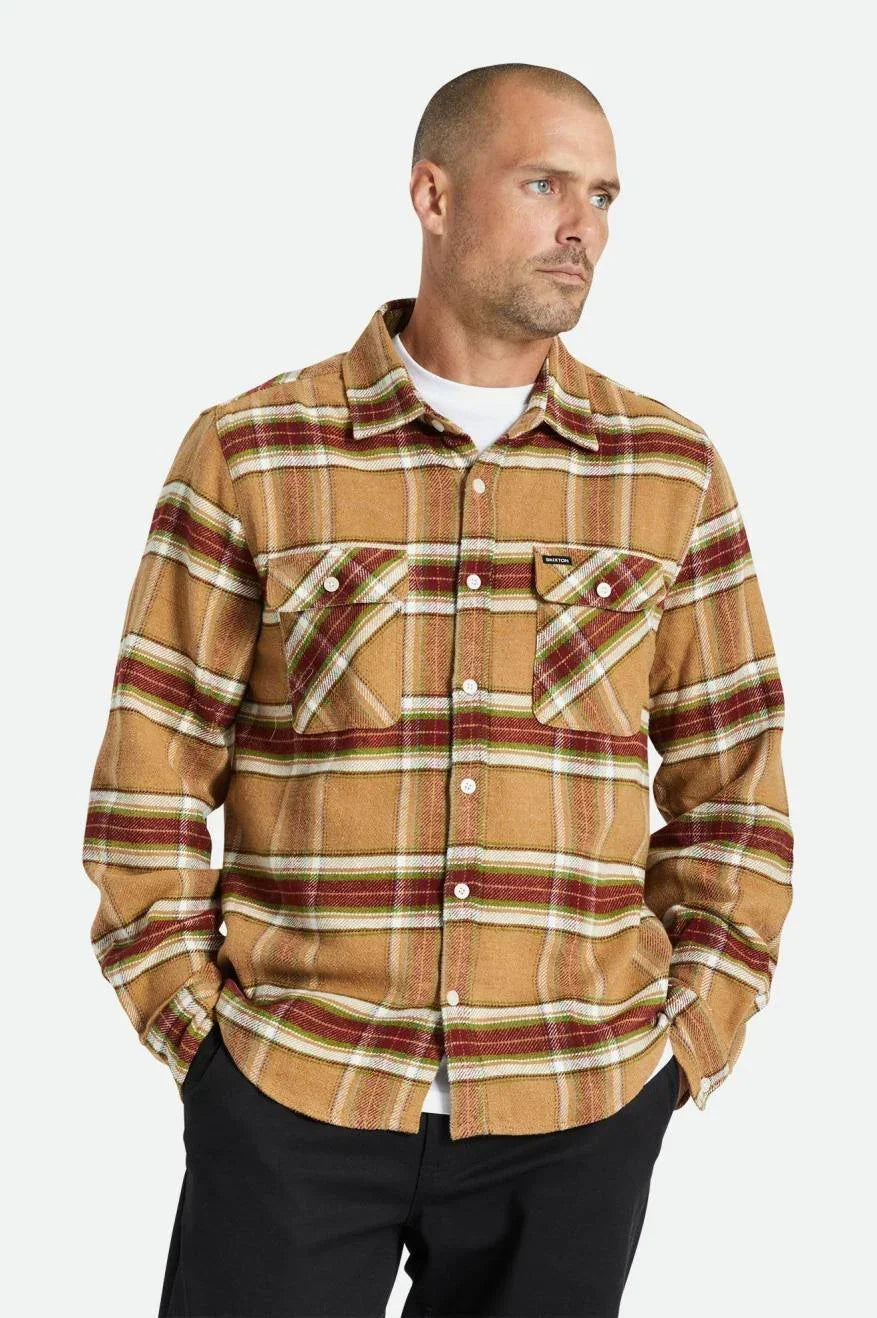 Brixton Bowery Long Sleeve Flannel