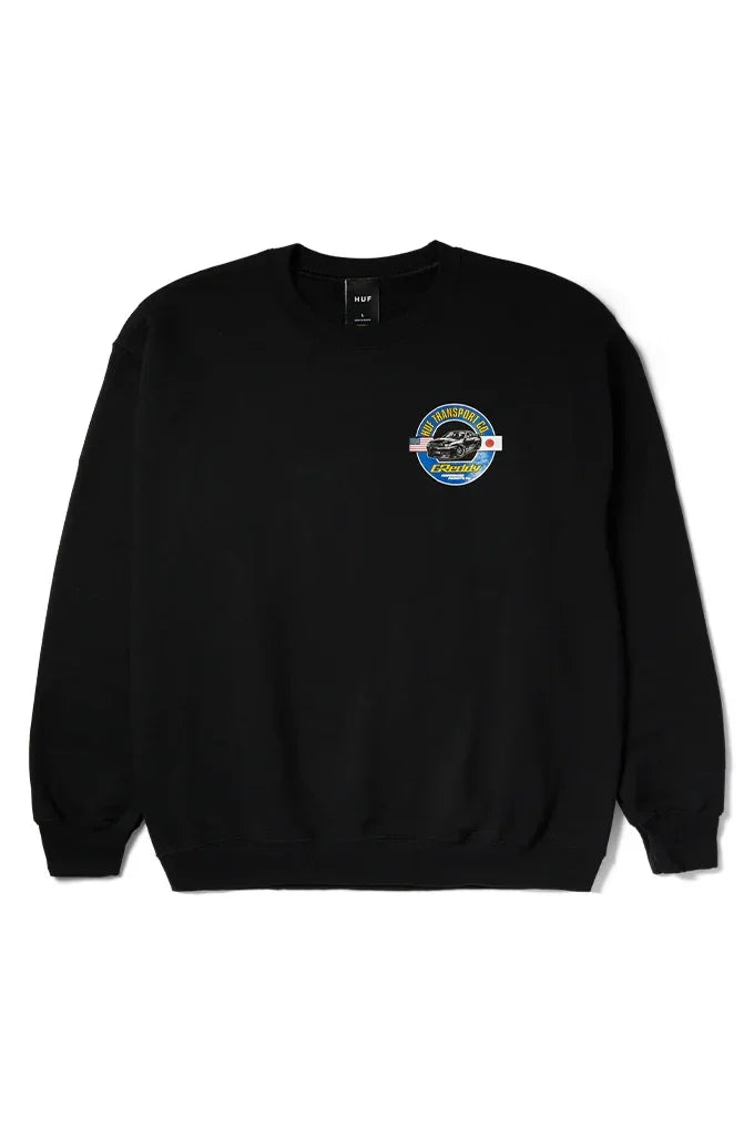 HUF x GReddy Transport Crewneck Sweater