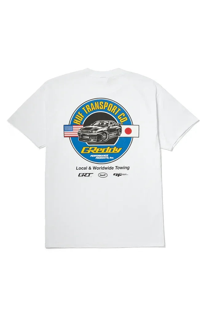 HUF x GReddy Transport Tee