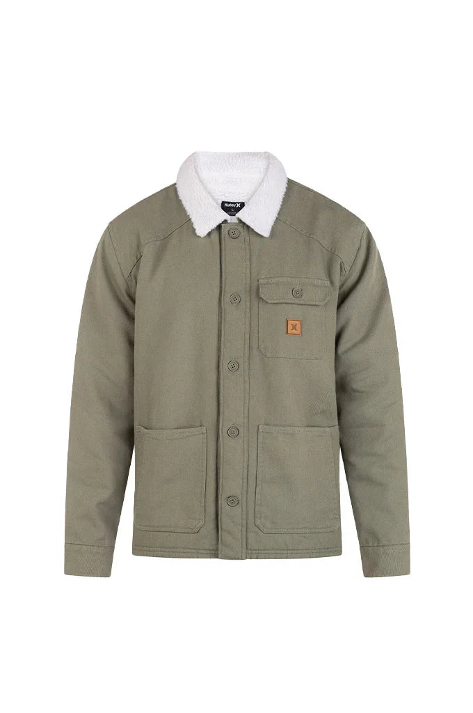 Hurley Bixby Canvas Sherpa Jacket