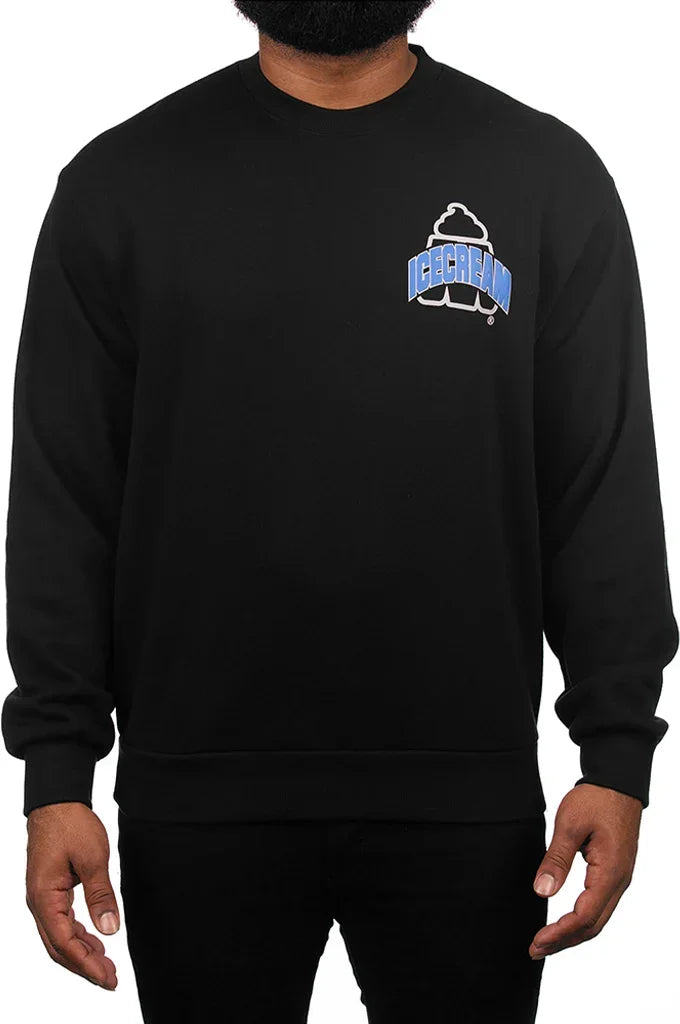 Icecream Static Age Long Sleeve Crew Sweatshirt