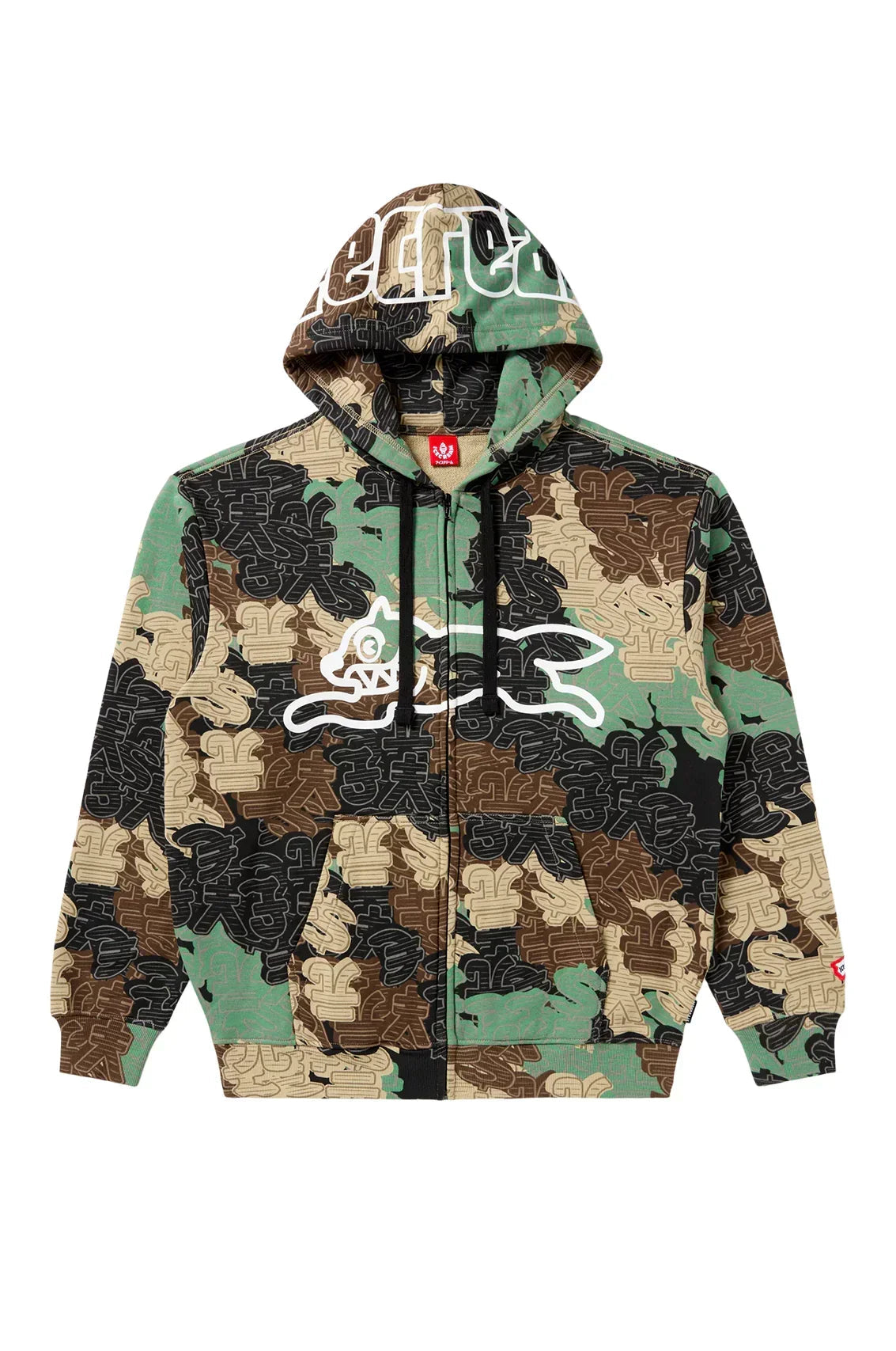 Icecream Soft Shell Zip Up Hoodie