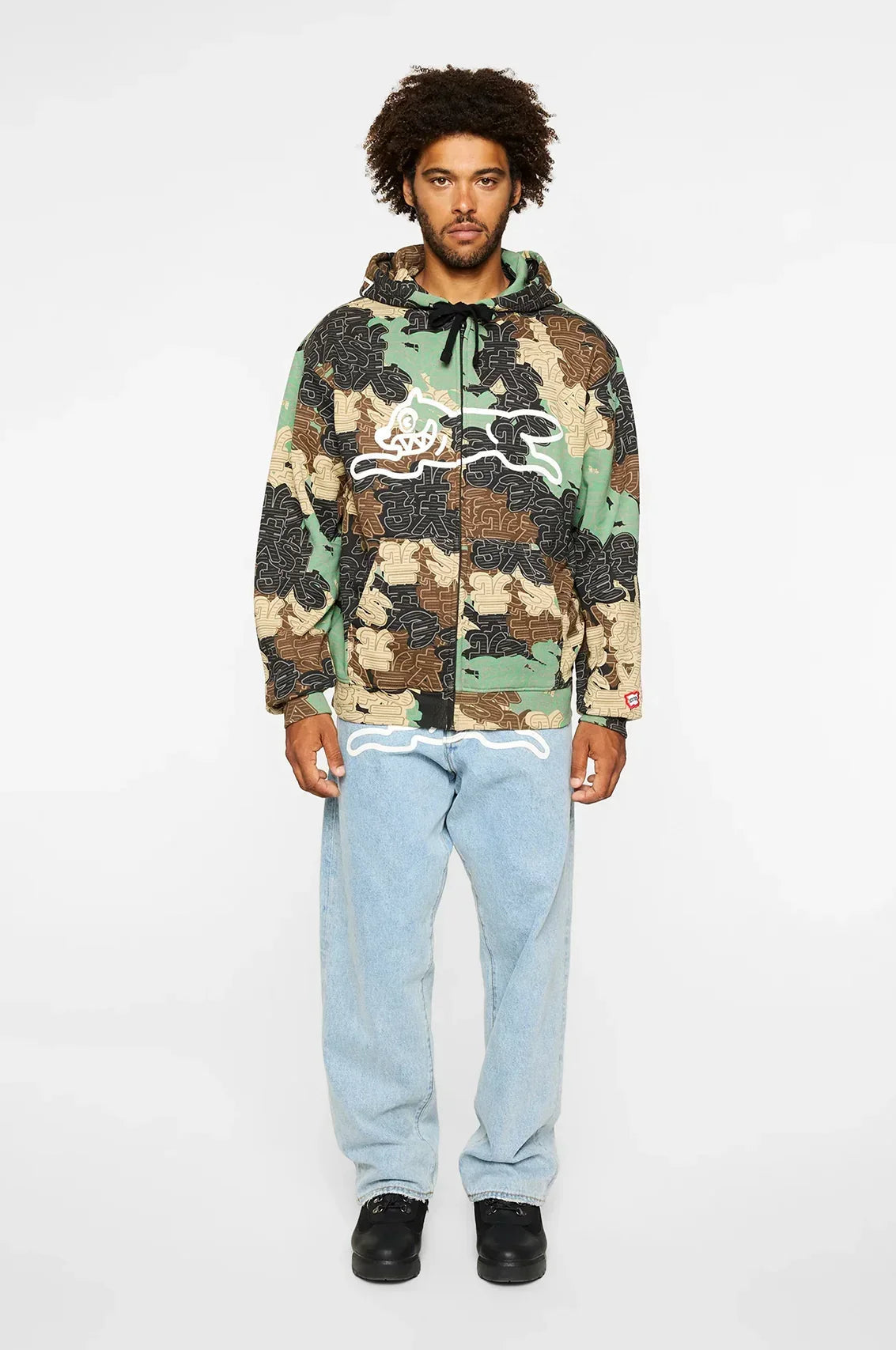 Icecream Soft Shell Zip Up Hoodie