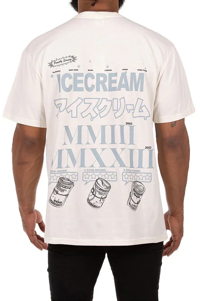 Icecream Blue Raspberry SS Knit Tee Oversized