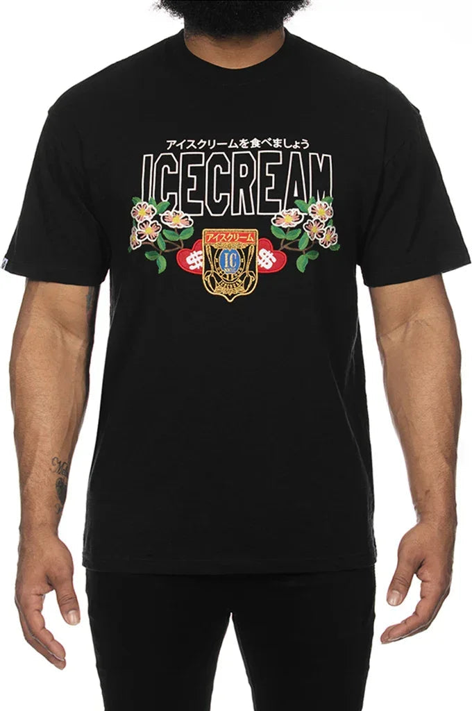 Icecream Dog Wood SS Knit Tee