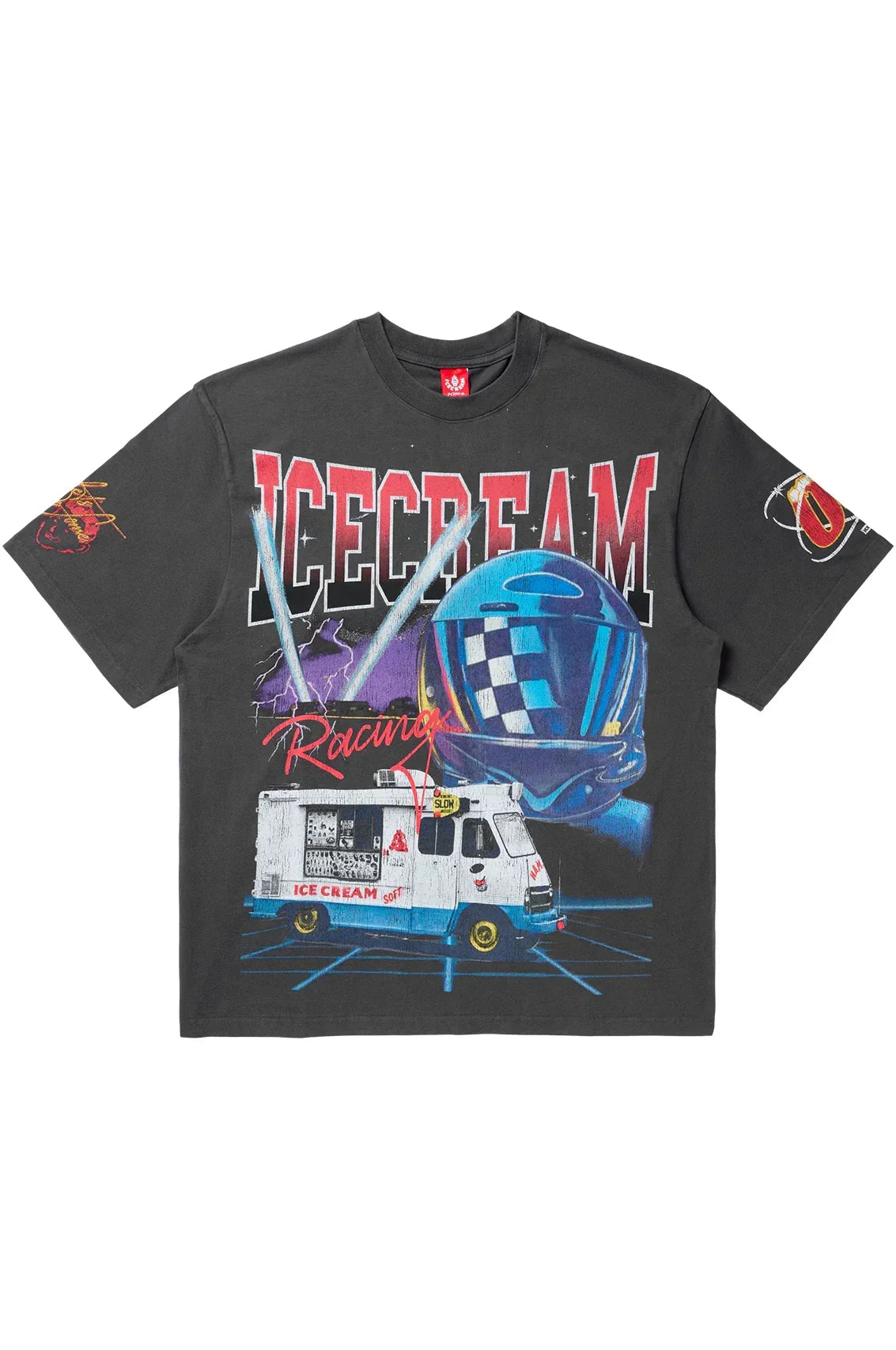 Icecream Icecream Racing SS Knit Tee (Oversized Fit)