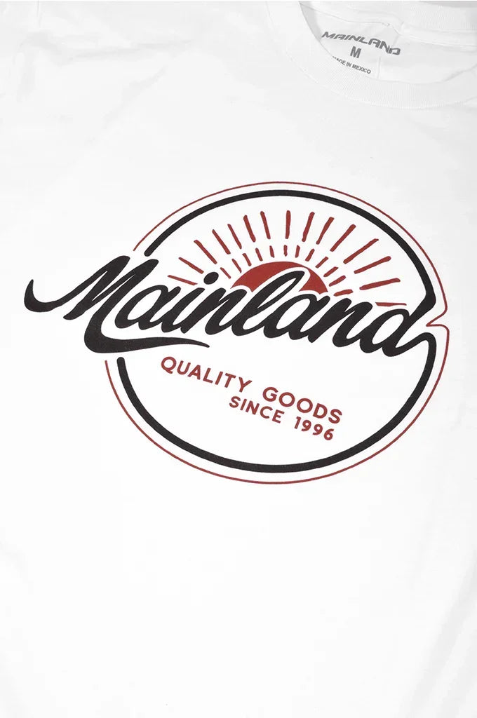 Mainland Circle Script Tee