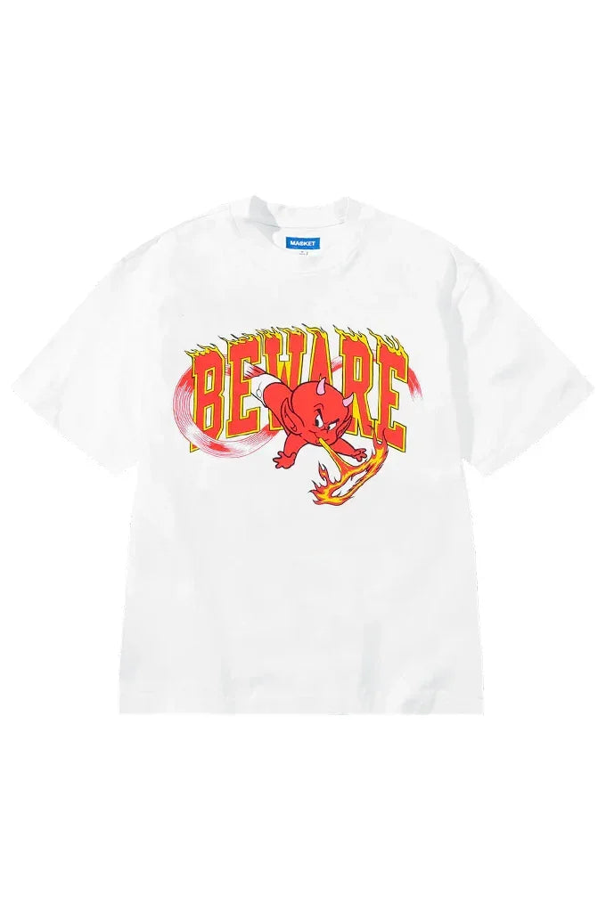 Market Studios Hot Stuff Beware Tee