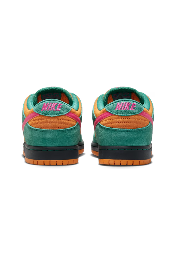 Nike SB Dunk Low Pro Skate Shoes (Green Noise/Watermelon)