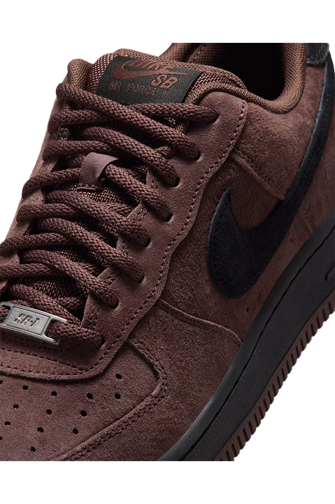Nike SB Air Force 1 'AF-1' Skate Shoes (Light Chocolate/Black)