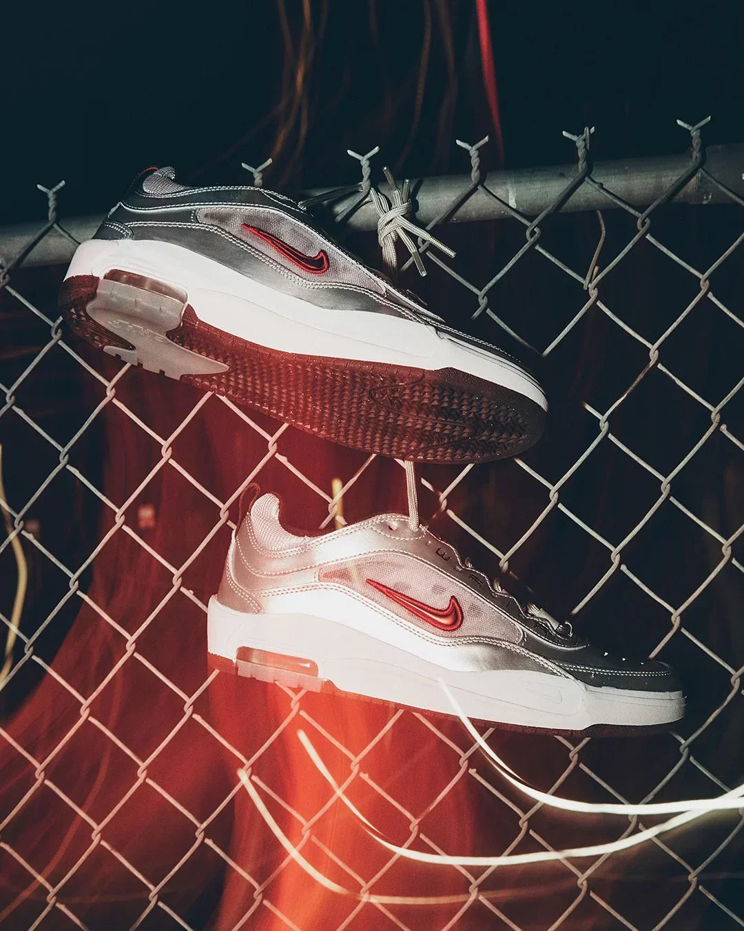 Nike SB Air Max Ishod Premium "Silver Bullet" Skate Shoes