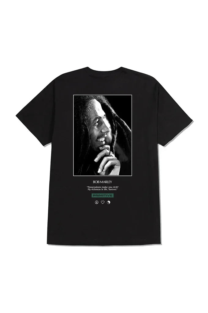 Bob Marley X Primitive Life Forever Tee