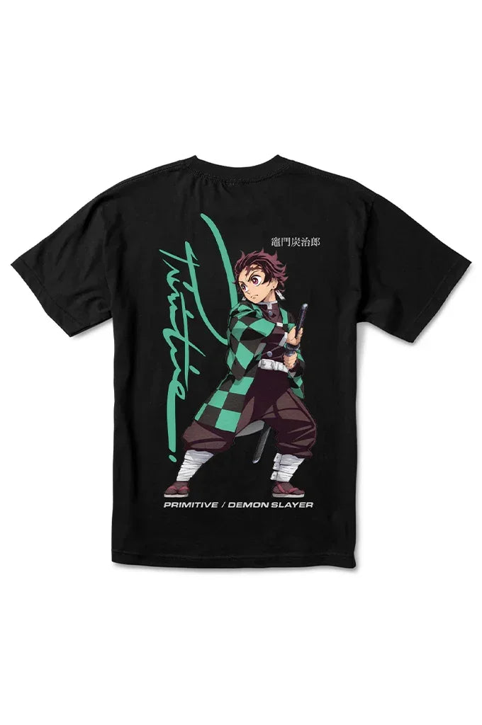 Primitive X Demon Slayer Tanjiro Tee
