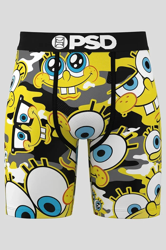PSD Spongebob Squarepants Camo Boxer Brief Underwear