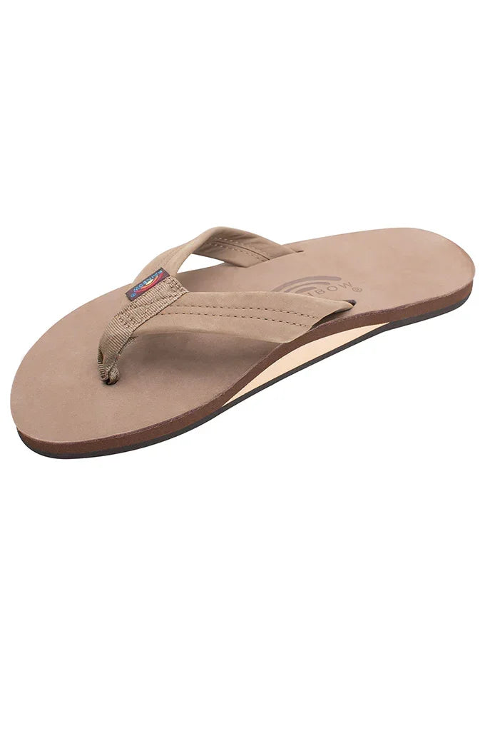 Rainbow Men's 301 Single Layer Premier Leather Sandals