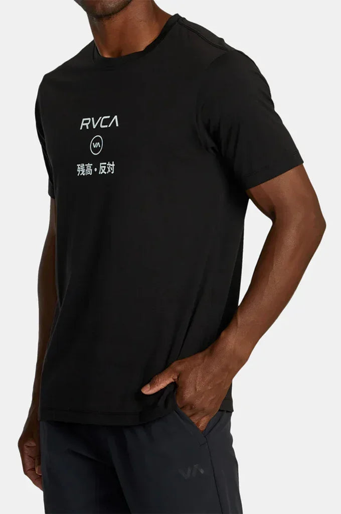 RVCA Credits SS Sport Tech Tee