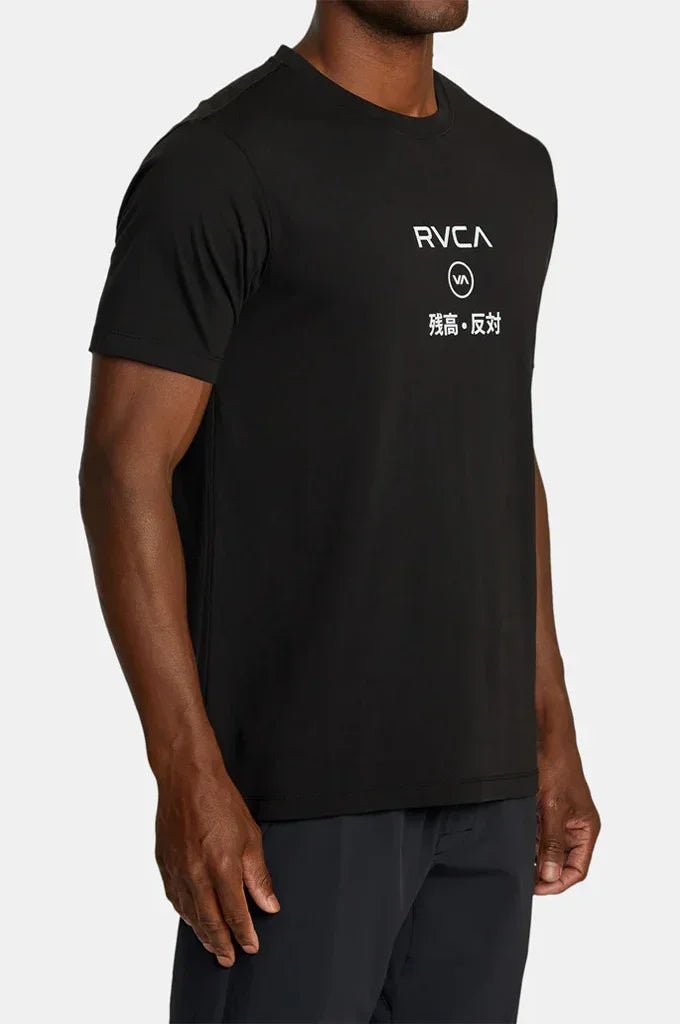 RVCA Credits SS Sport Tech Tee