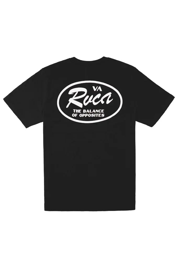 RVCA Oval Script SS Tee