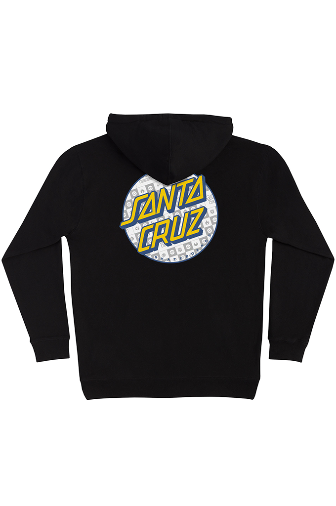 Santa Cruz x Pokémon Energy Dot Midweight Pullover Hoodie