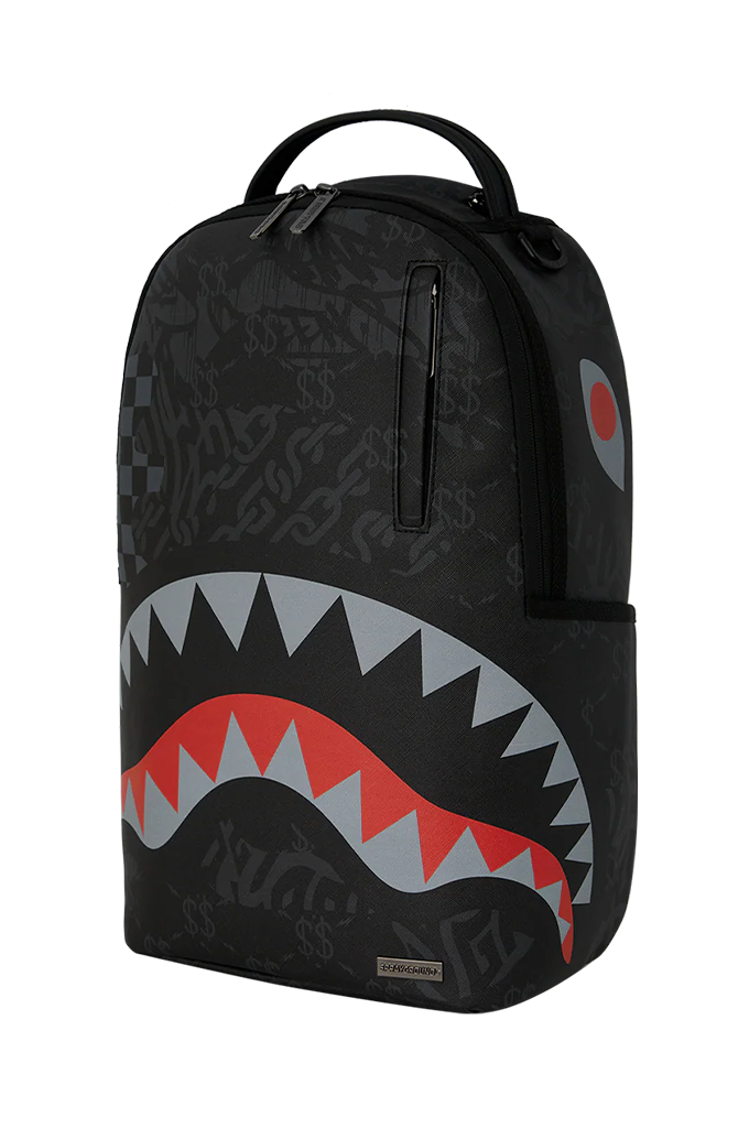 Sprayground 4AM Red Shark Eclipse Backpack