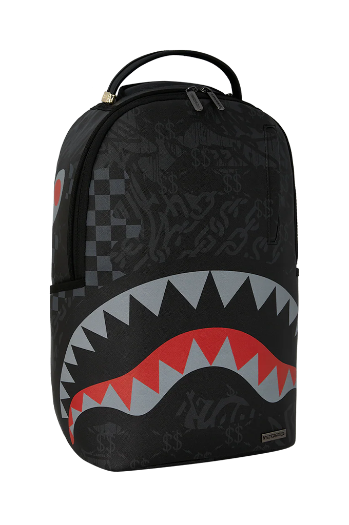 Sprayground 4AM Red Shark Eclipse Backpack