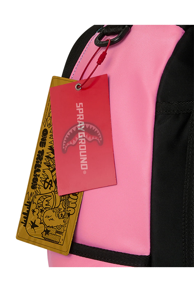 Sprayground Shark Central Cotton Candy Clash Split Backpack