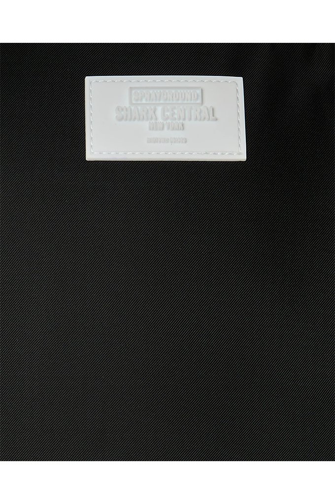 Sprayground Shark Central 2 Black White Nylon Backpack
