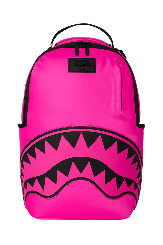 Sprayground Shark Central 2 Pink Code Stencil Backpack