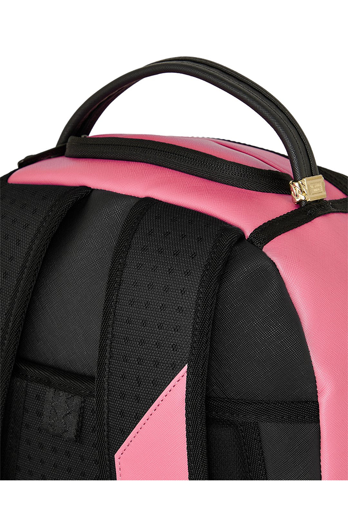 Sprayground Shark Central Pink Embroidered Shark Backpack