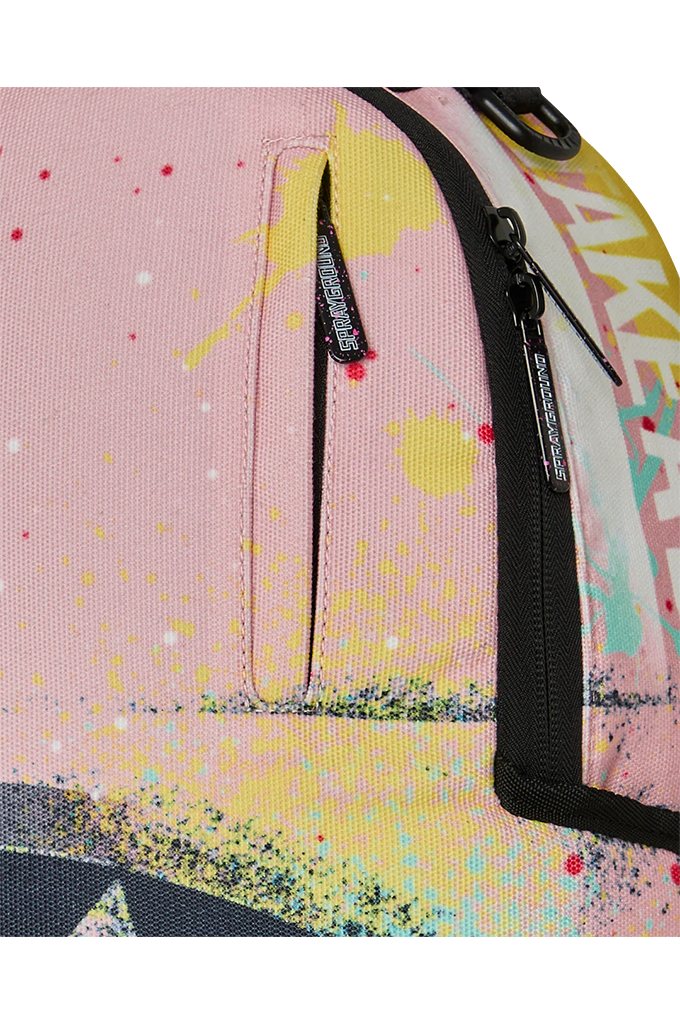 Sprayground Shark Central Stencil Lab Coat Street Backpack