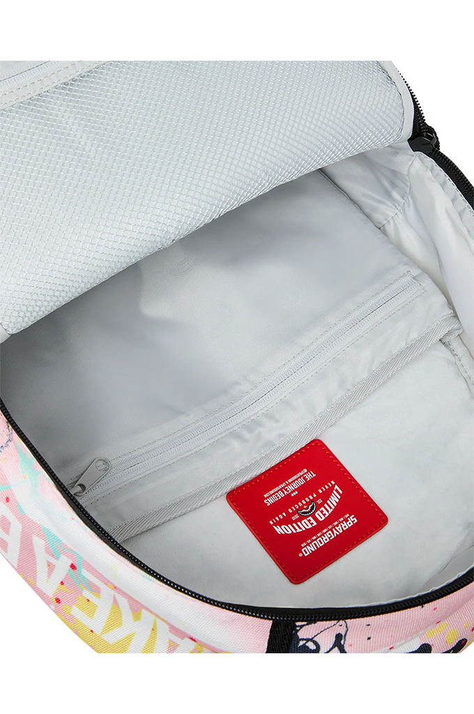 Sprayground Shark Central Stencil Lab Coat Street Backpack