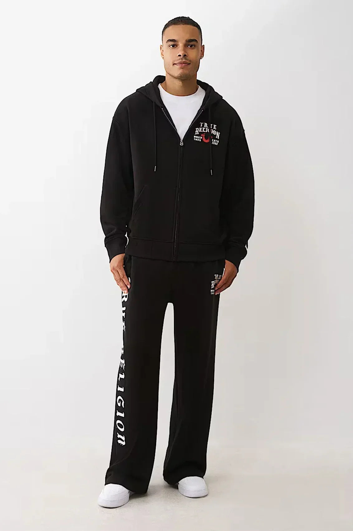 True Religion TR Flag Zip Up Hoodie