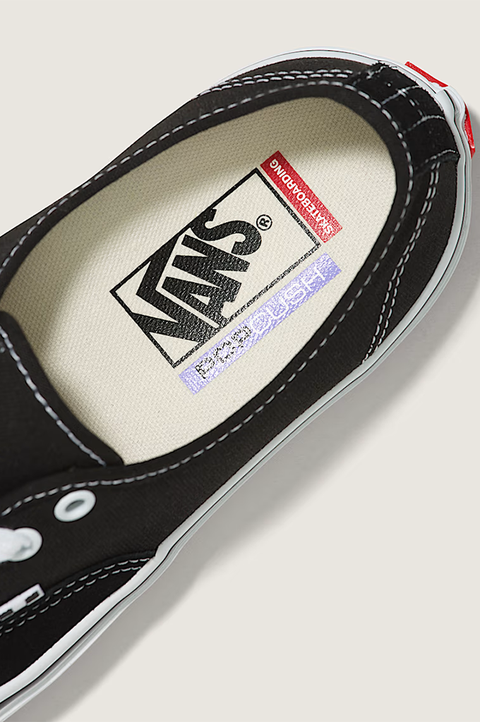 Vans Skate Authentic Shoes (Black/White)