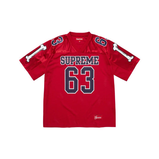 Supreme Bones Football Jersey – Red