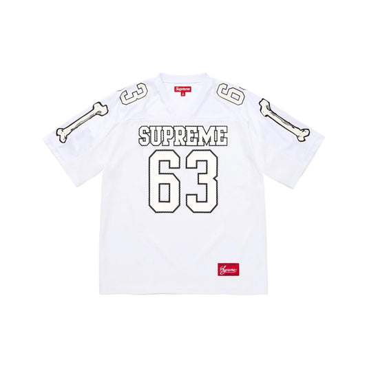 Supreme Bones Football Jersey – White