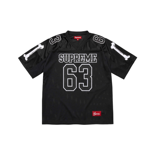 Supreme Bones Football Jersey – Black