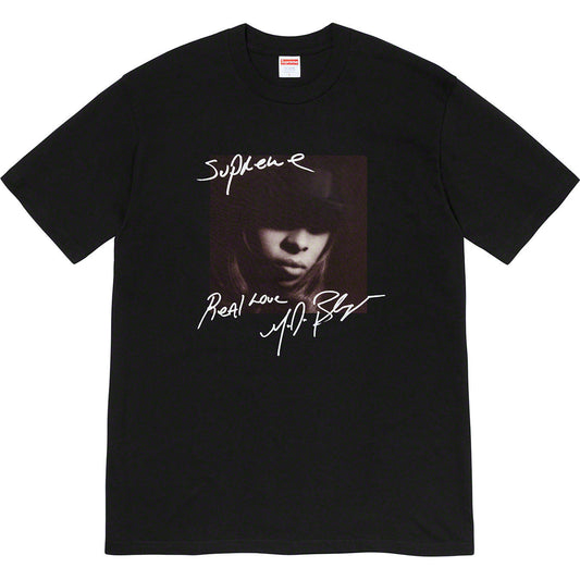 Supreme Mary J. Blige Real Love Tee – Black