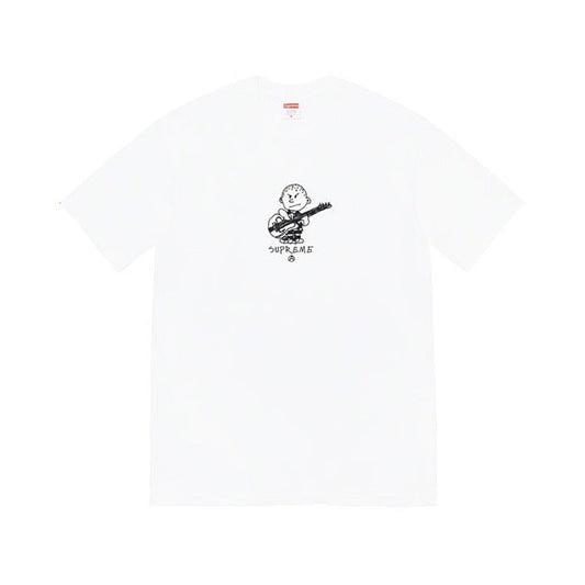 Supreme Alien Guitarist Graphic White Tee