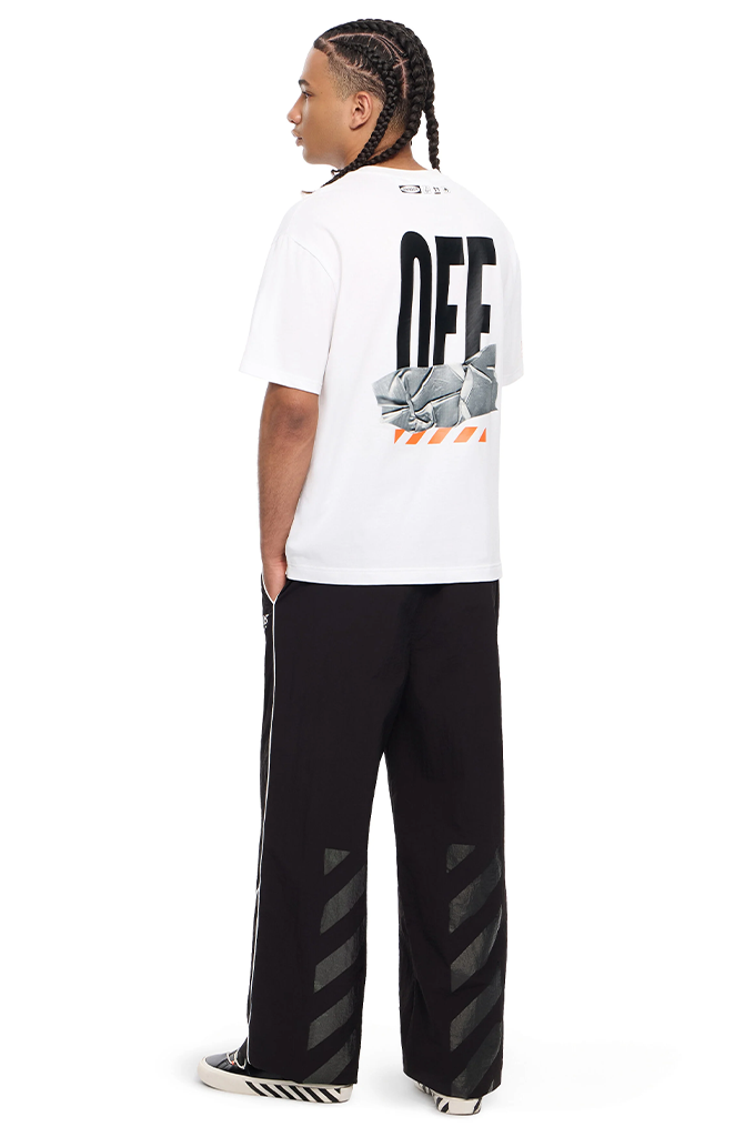Off-White L/AB Off Active Duct Tape Tee