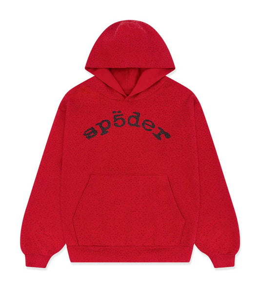 Sp5der VVS Webstone Hoodie Red