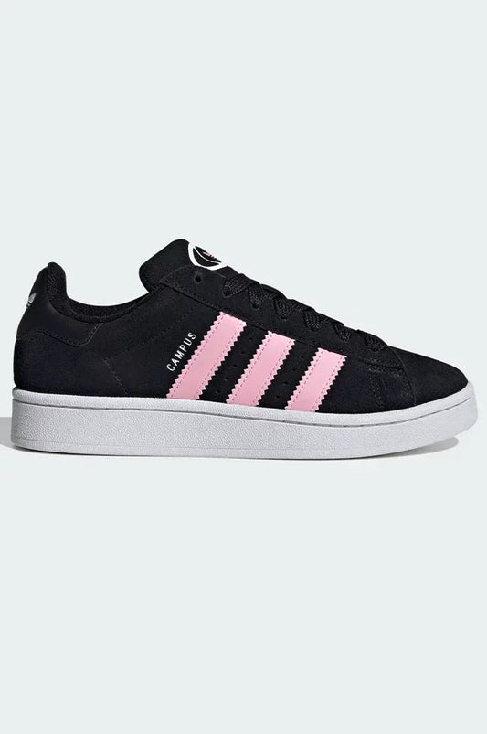 Adidas Campus 00s Women's Shoes (Core Black / Cloud White / True Pink)