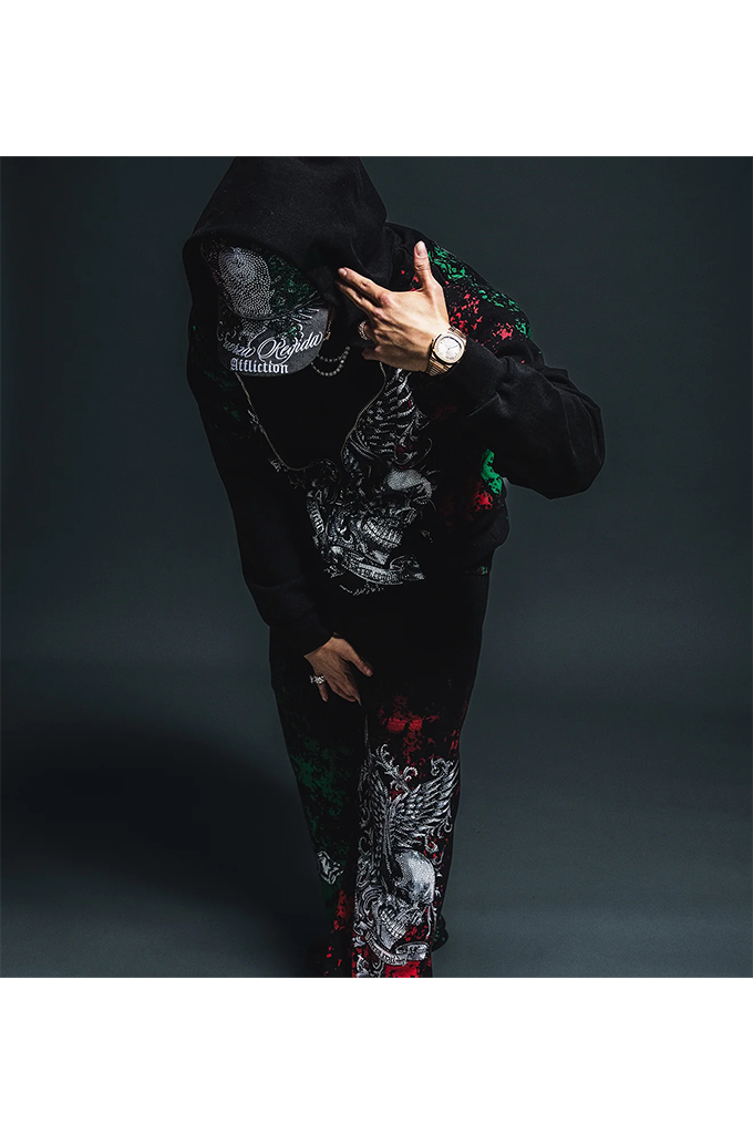 Affliction x Fuerza Regida Crazyz Zip Hoodie